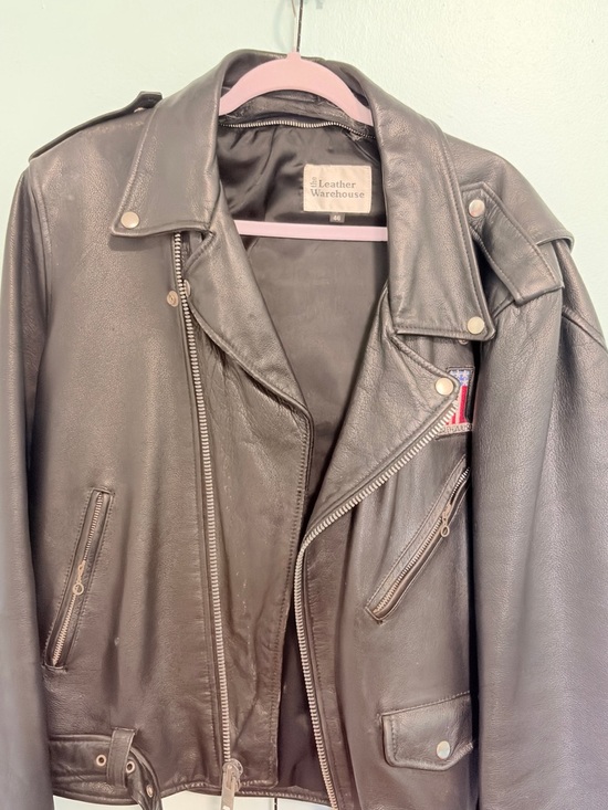 Vintage Harley Davidson Genuine Leather Men’s Black Biker Bomber Jacket